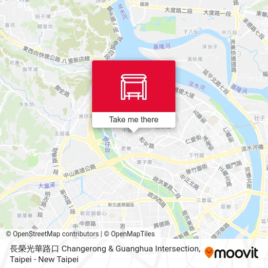 長榮光華路口 Changerong & Guanghua Intersection map