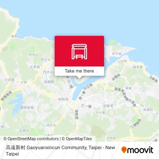 高遠新村 Gaoyuanxincun Community map