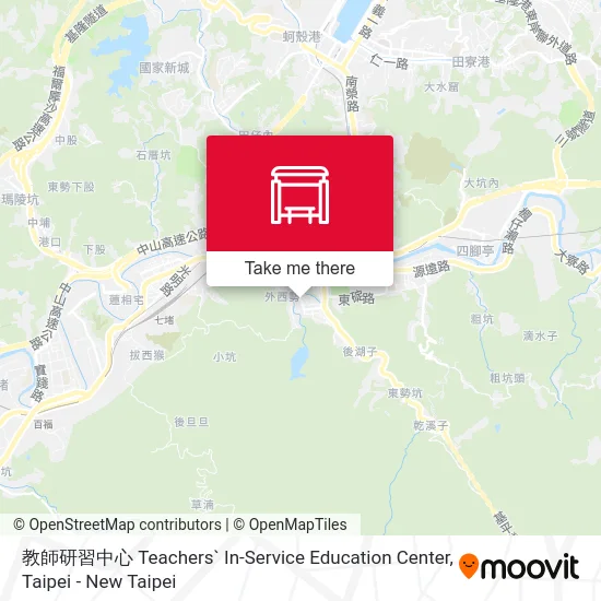 教師研習中心 Teachers` In-Service Education Center map