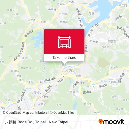 八德路 Bade Rd. map