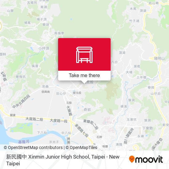 新民國中 Xinmin Junior High School map