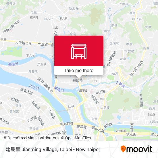 建民里 Jianming Village map