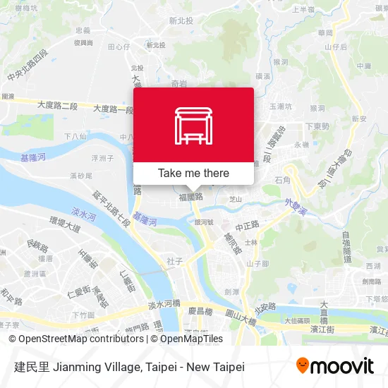 建民里 Jianming Village map