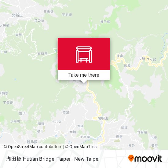 湖田橋 Hutian Bridge map
