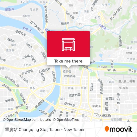 重慶站 Chongqing Sta. map