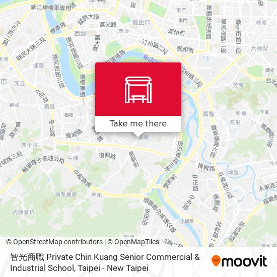 智光商職 Private Chin Kuang Senior Commercial & Industrial School map