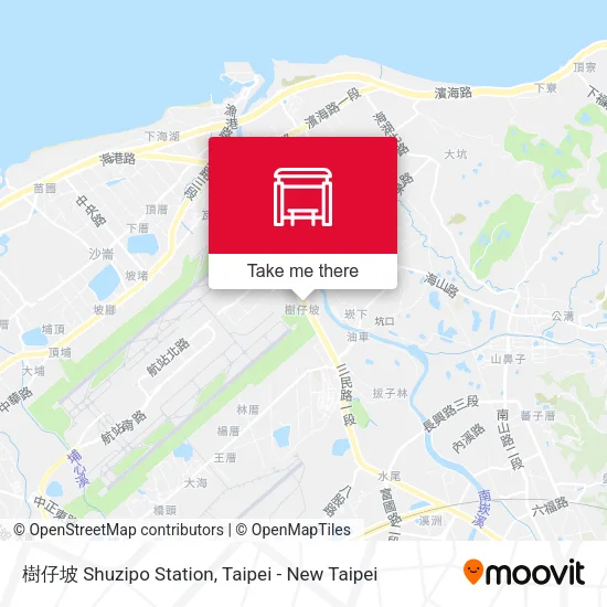 樹仔坡 Shuzipo Station地圖
