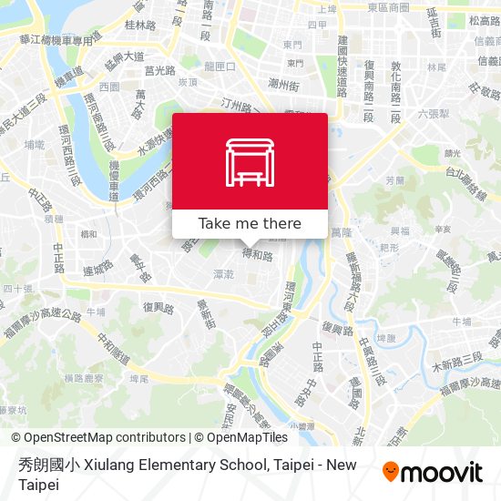 秀朗國小 Xiulang Elementary School地圖