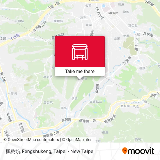 楓樹坑 Fengshukeng map
