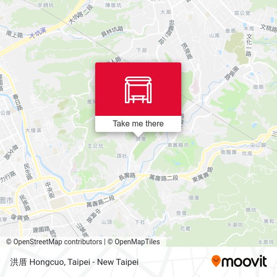 洪厝 Hongcuo map