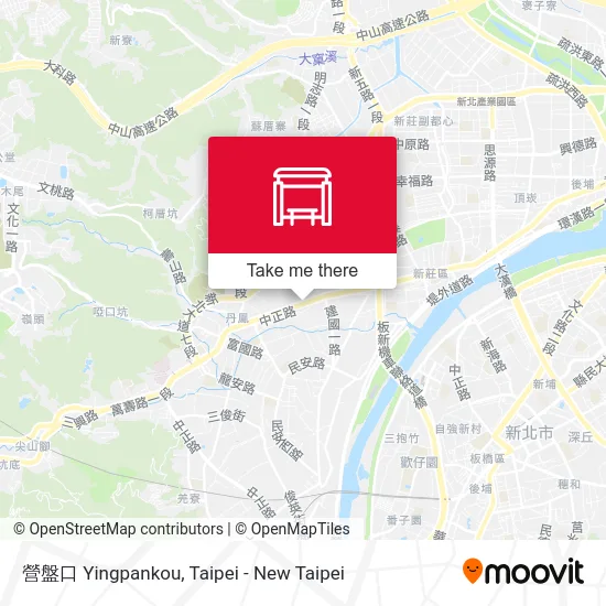 營盤口 Yingpankou map