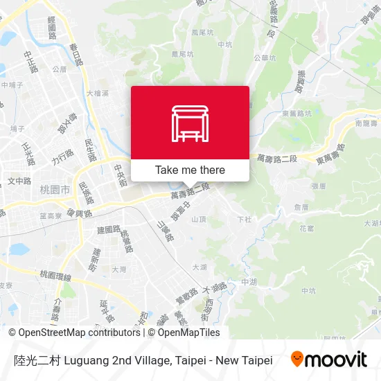 陸光二村 Luguang 2nd Village map