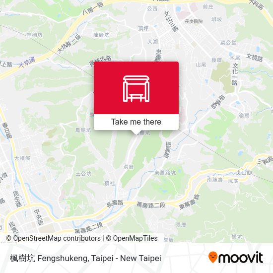 楓樹坑 Fengshukeng map