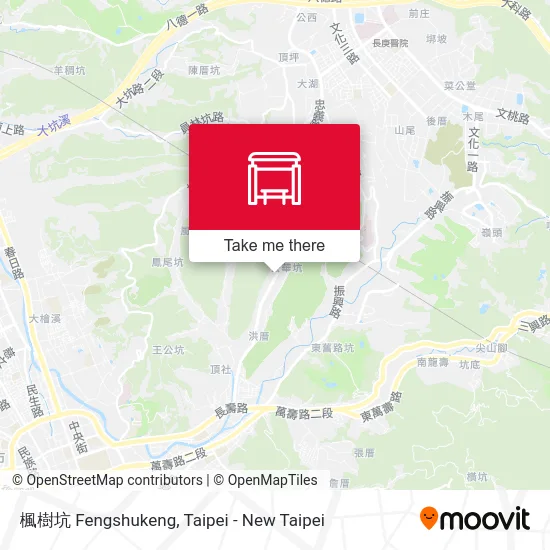 楓樹坑 Fengshukeng map