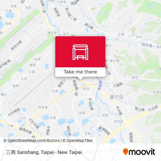 三商 Sanshang map