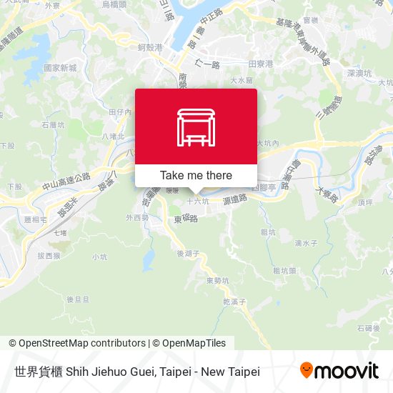 世界貨櫃 Shih Jiehuo Guei map
