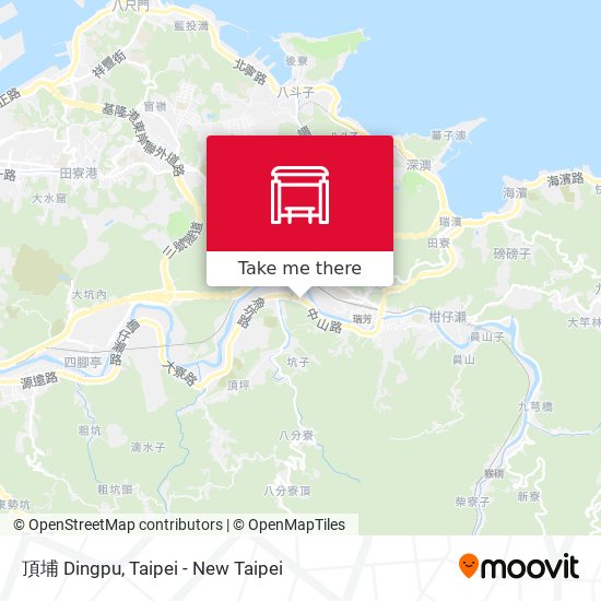 頂埔 Dingpu map