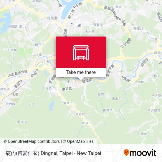 碇內(博愛仁家) Dingnei map