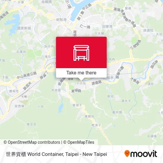 世界貨櫃 World Container地圖