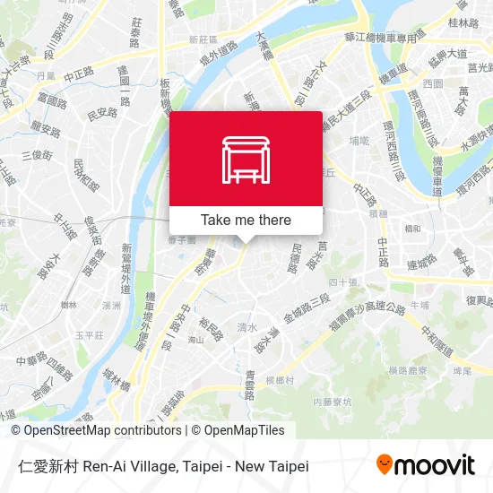 仁愛新村 Ren-Ai Village map