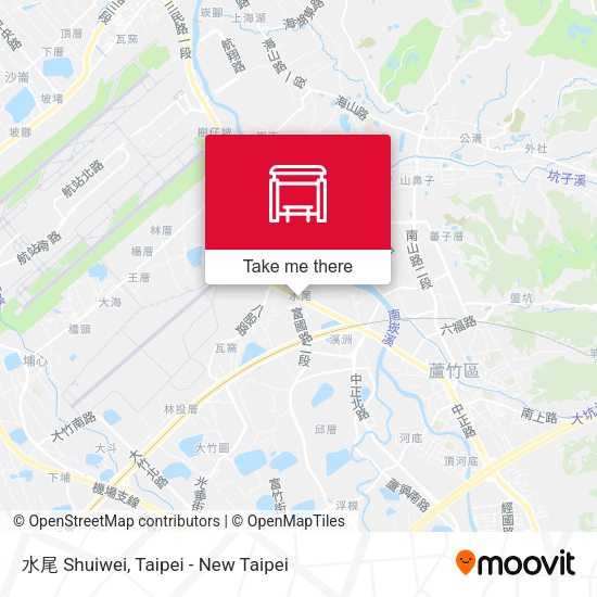 水尾 Shuiwei map