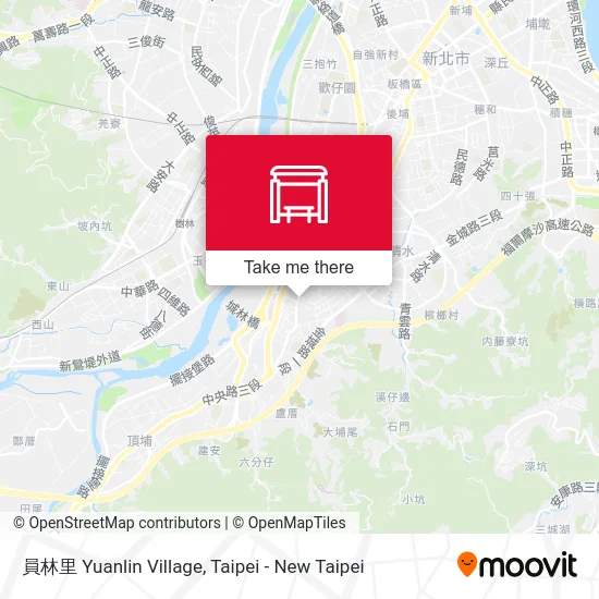 員林里 Yuanlin Village map