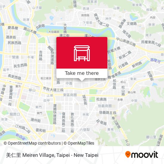 美仁里 Meiren Village map