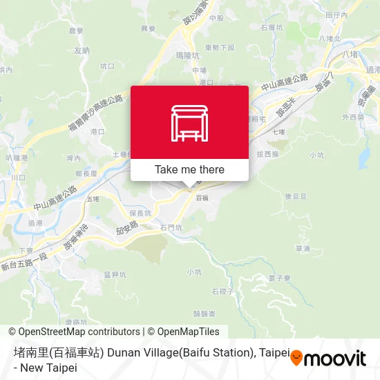 堵南里(百福車站) Dunan Village(Baifu Station) map