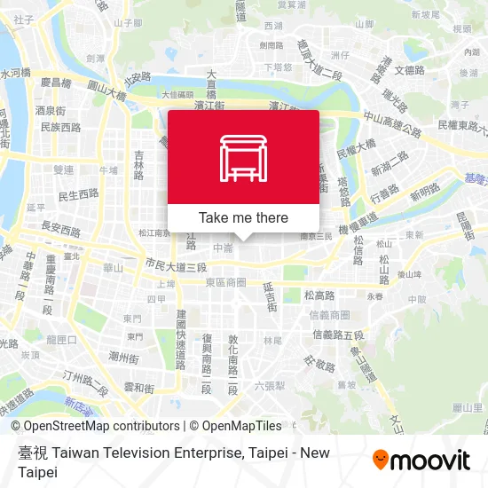 臺視 Taiwan Television Enterprise map