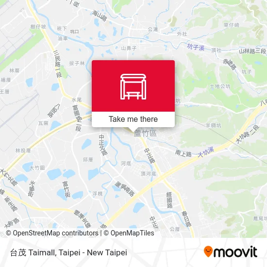 台茂 Taimall map
