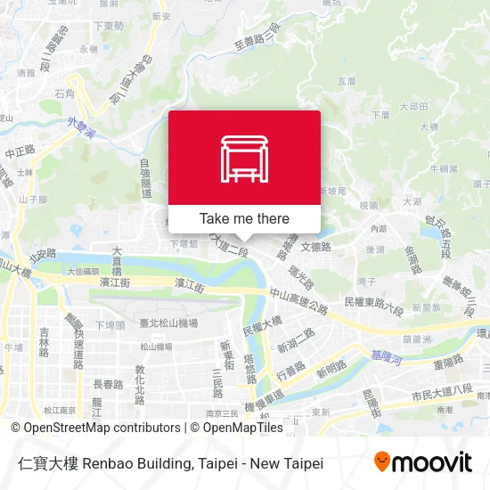 仁寶大樓 Renbao Building map