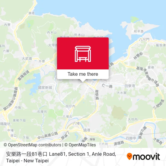 安樂路一段81巷口 Lane81, Section 1, Anle Road地圖