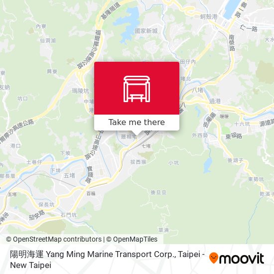 陽明海運 Yang Ming Marine Transport Corp. map