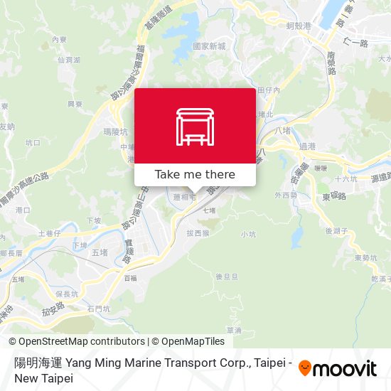 陽明海運 Yang Ming Marine Transport Corp. map