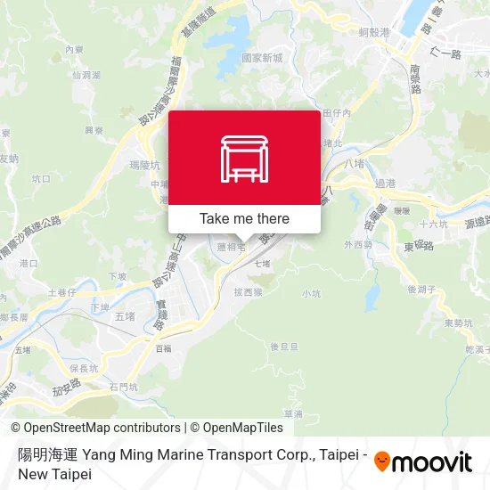 陽明海運 Yang Ming Marine Transport Corp. map
