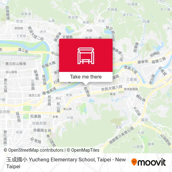 玉成國小 Yucheng Elementary School地圖