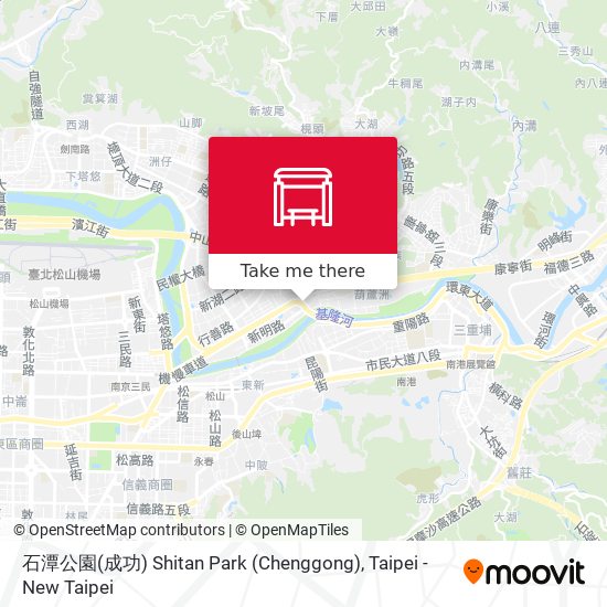 石潭公園(成功) Shitan Park (Chenggong) map