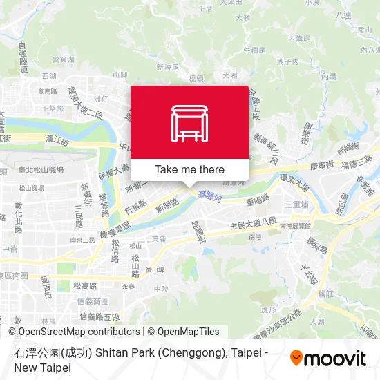 石潭公園(成功) Shitan Park (Chenggong) map
