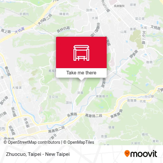 Zhuocuo map