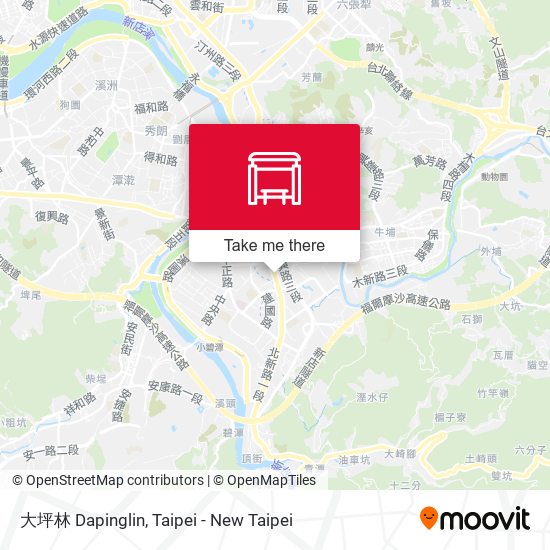大坪林 Dapinglin地圖