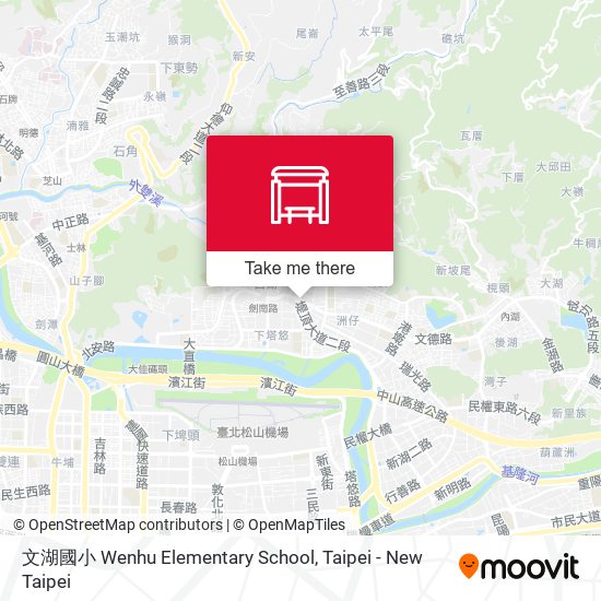 文湖國小 Wenhu Elementary School map