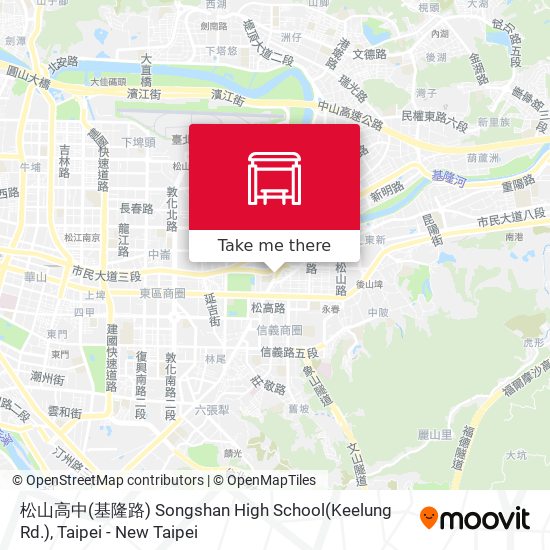 松山高中(基隆路) Songshan High School(Keelung Rd.) map