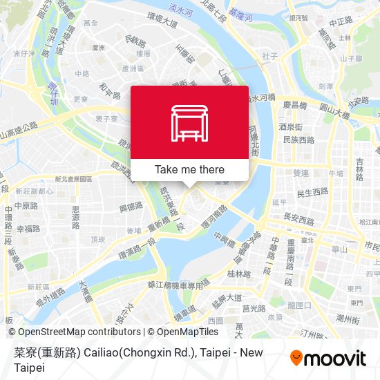 菜寮(重新路) Cailiao(Chongxin Rd.) map