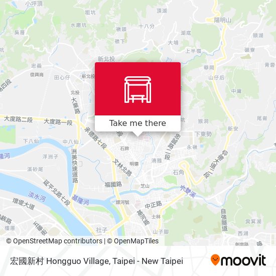 宏國新村 Hongguo Village map