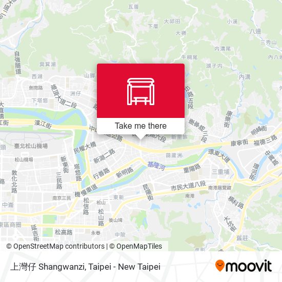 上灣仔 Shangwanzi地圖