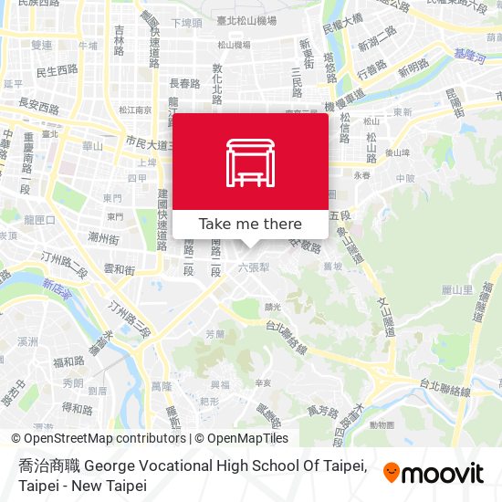 喬治商職 George Vocational High School Of Taipei地圖