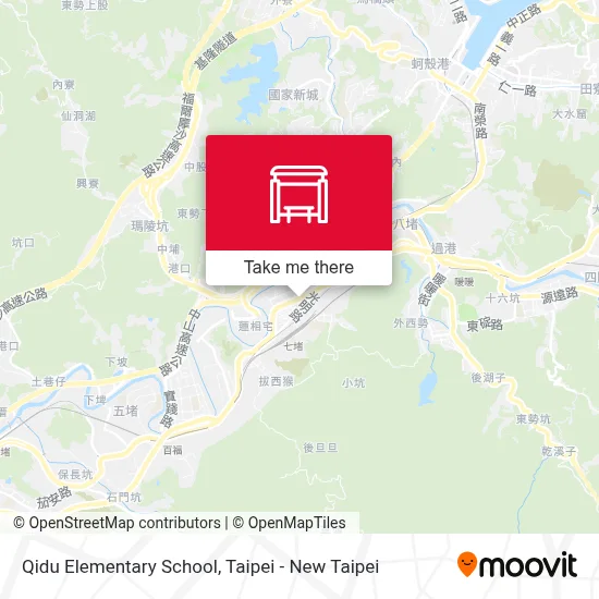 七堵國小 Qidu Elementary School地圖