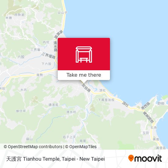 天護宮 Tianhou Temple map