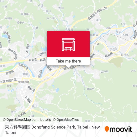 東方科學園區 Dongfang Science Park map