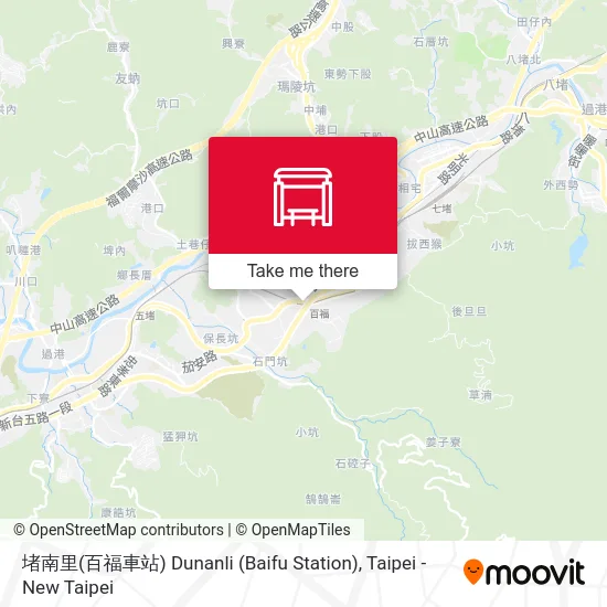 堵南里(百福車站) Dunanli (Baifu Station)地圖